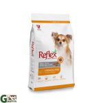 غذای خشک سگ بالغ نژاد کوچک برند رفلکس طعم مرغ و برنج (15 کیلو)
